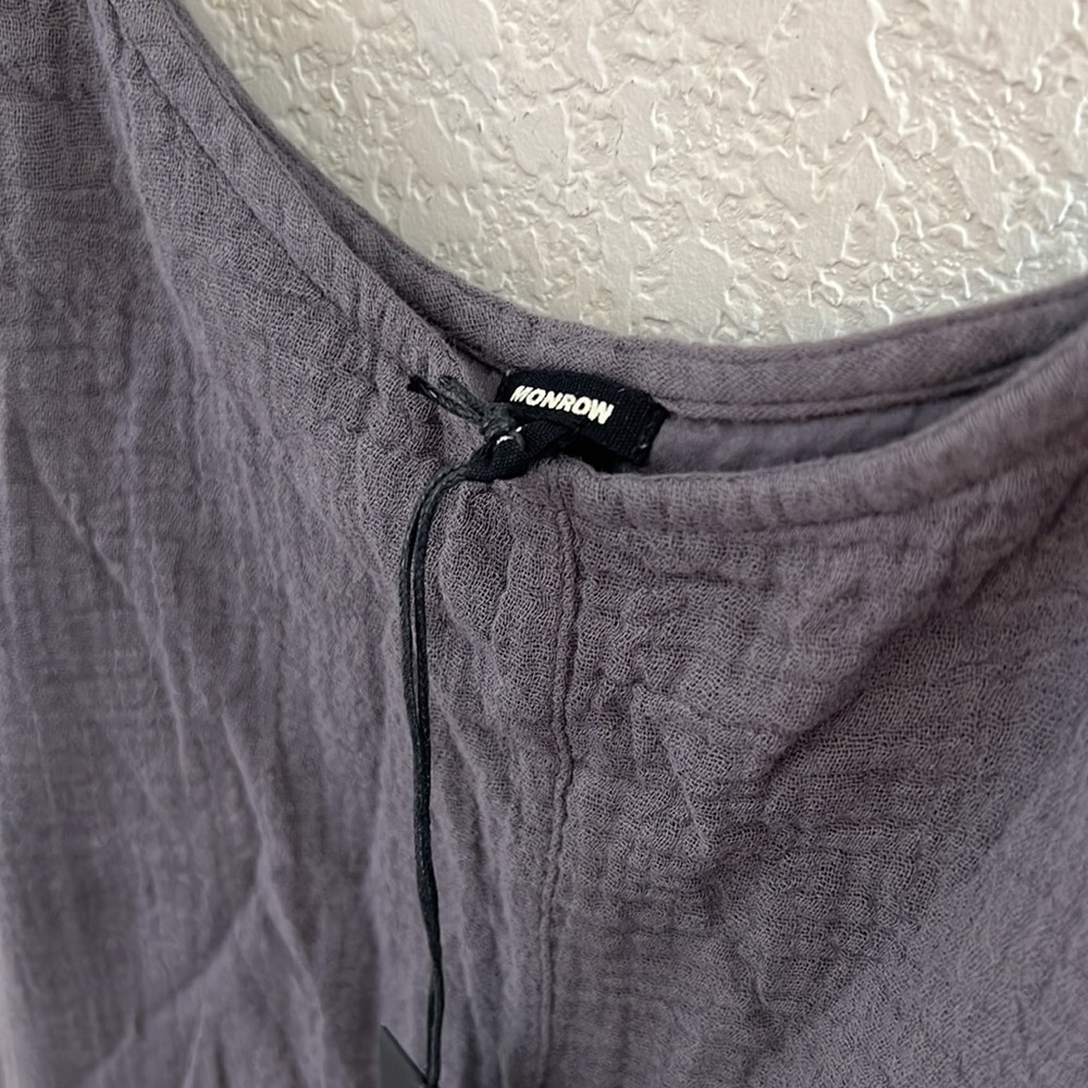 MONROW Easy Romper In gray - Picture 6 of 8